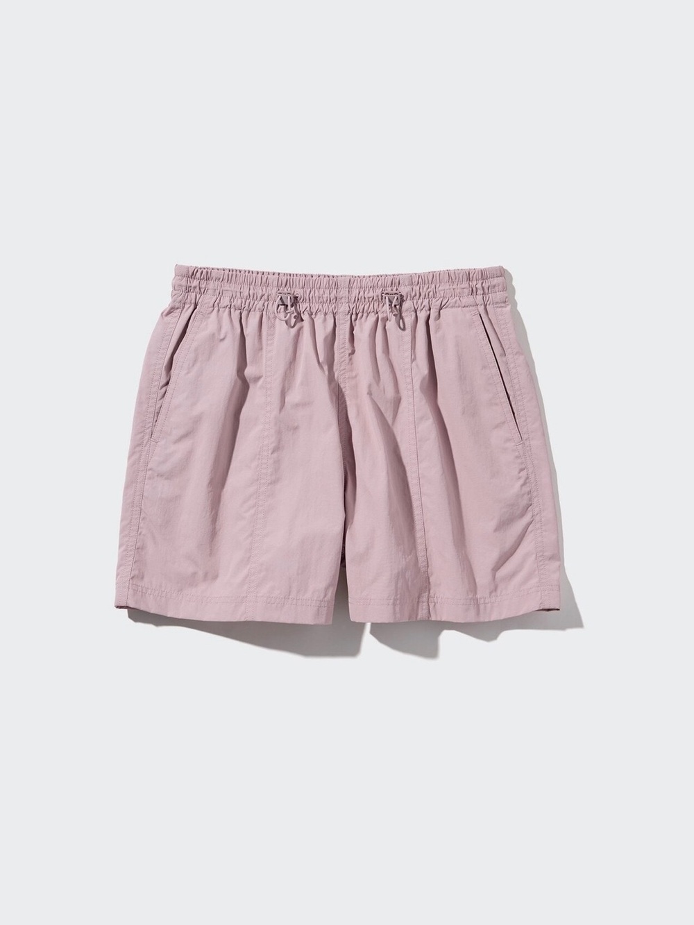 Uniqlo 🌸 Women's Relaxed Drawstring Shorts in Light Mauve